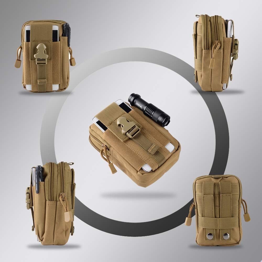 Tactical Molle Belt Pouch Mili - đánh giá và giá Phone Holder