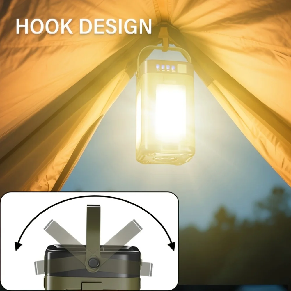 Solar Outdoor Portable Camping - đánh giá và giá Power Bank