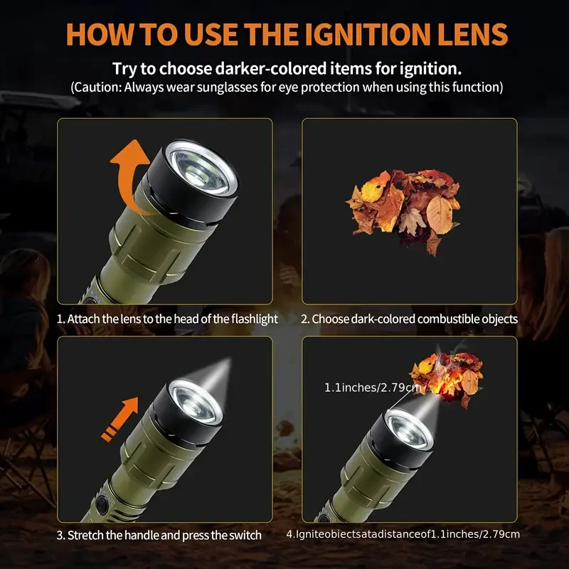 Bright Zoomable Flashlight w/  - đánh giá và giá Power Bank