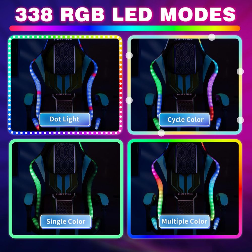 Gaming Chair with LED Lights S - đánh giá và giá Bluetooth Speaker