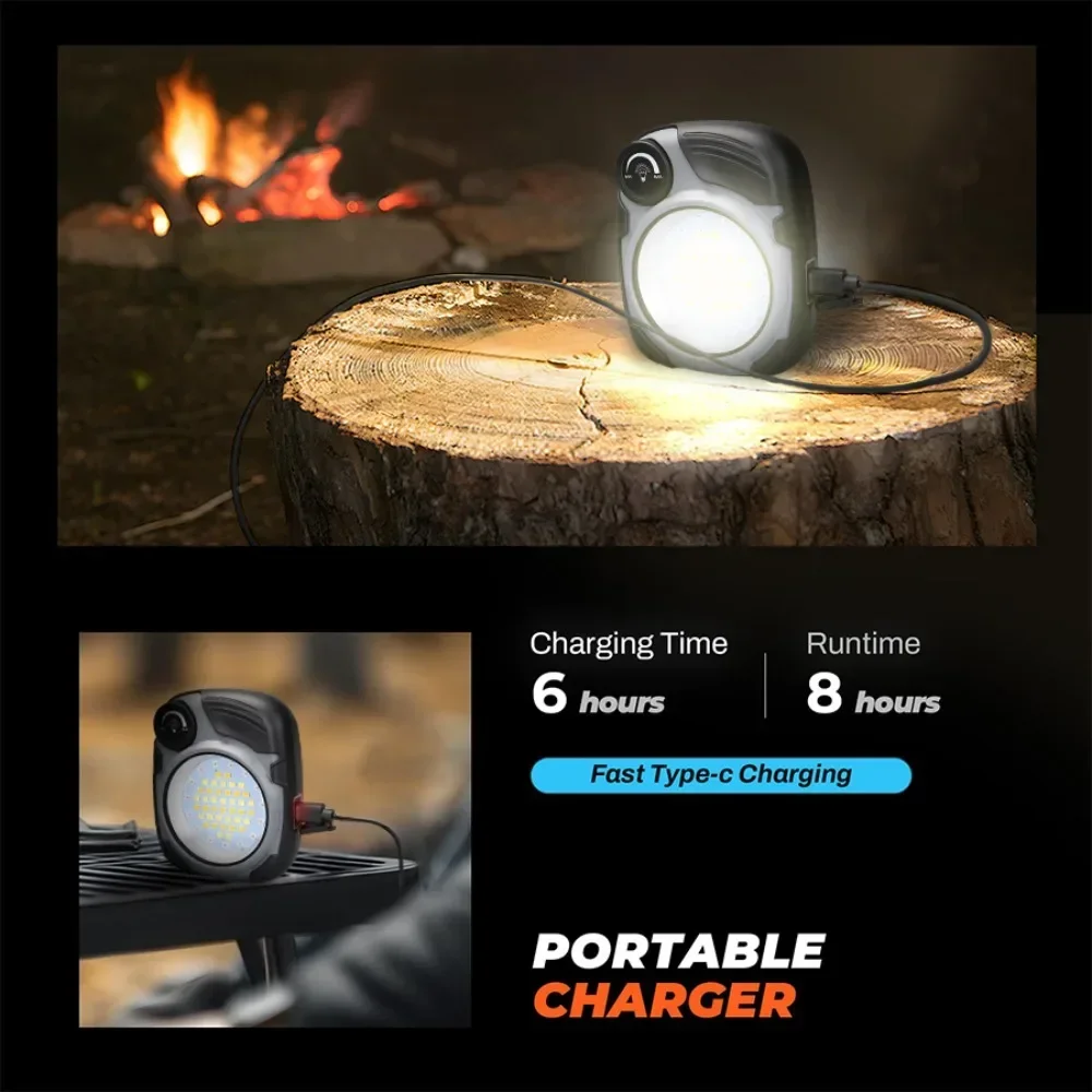 Rechargeable LED/COB Camping L - đánh giá và giá Power Bank