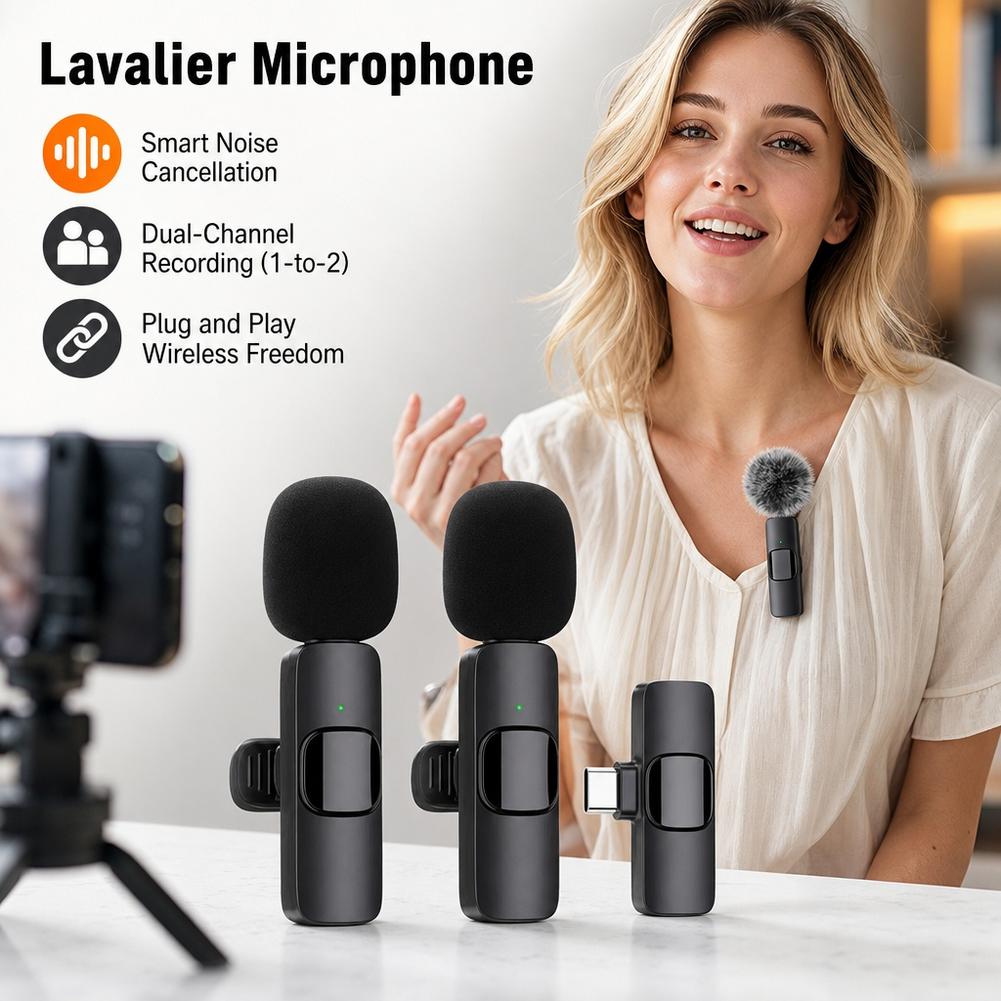 Wireless Lavalier Microphone 1 - đánh giá và giá Usb Charger