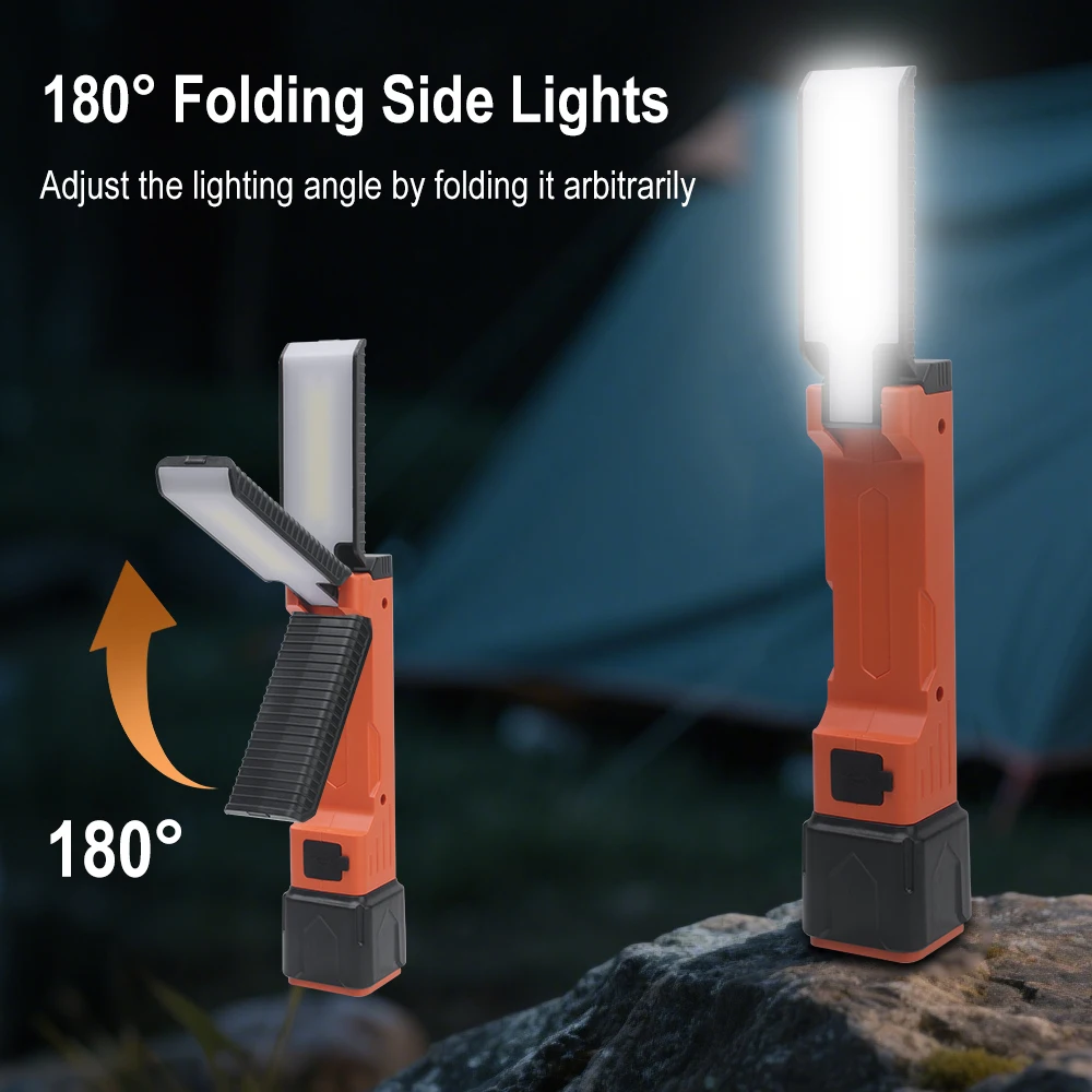 BORUiT 300LM LED Work Light Zo - đánh giá và giá Power Bank