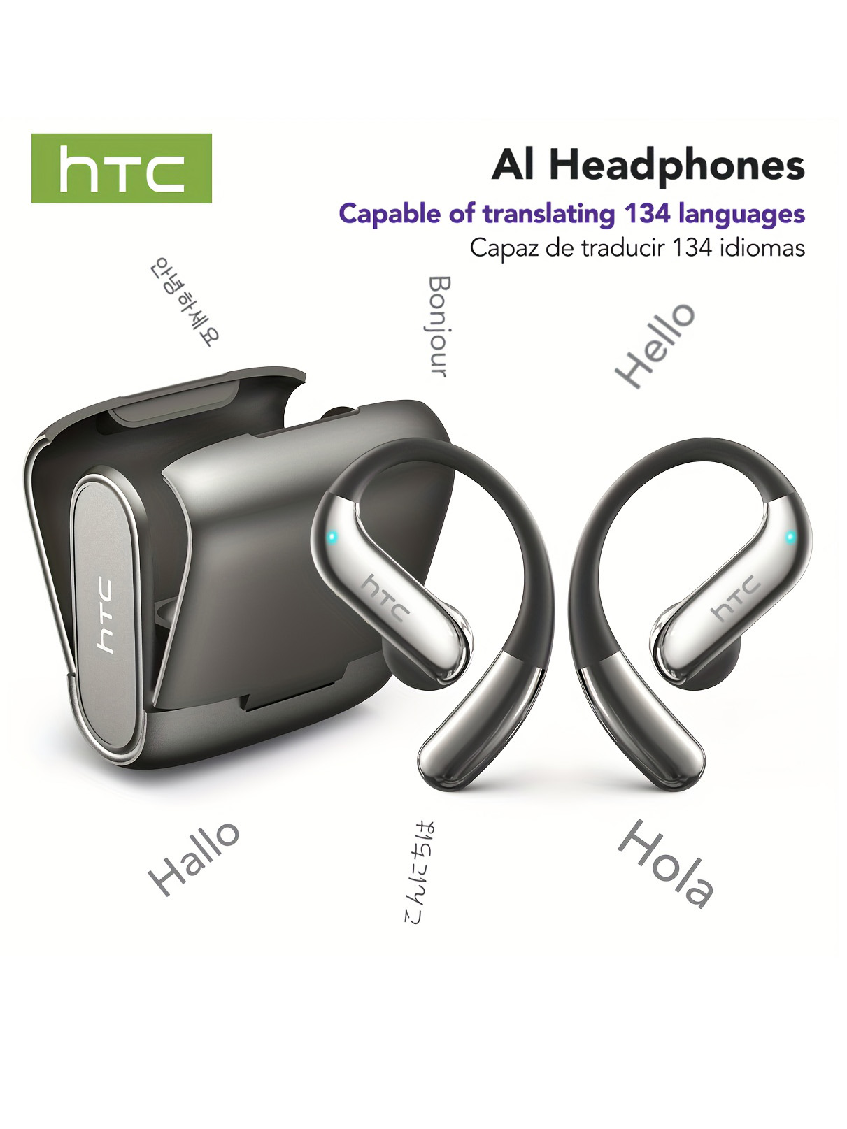 Open-ear Bluetooth Headphones  - đánh giá và giá Wireless Charger