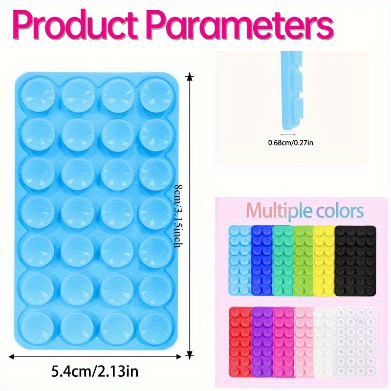 10Pcs Double-Sided Silicone Su - đánh giá và giá Phone Holder