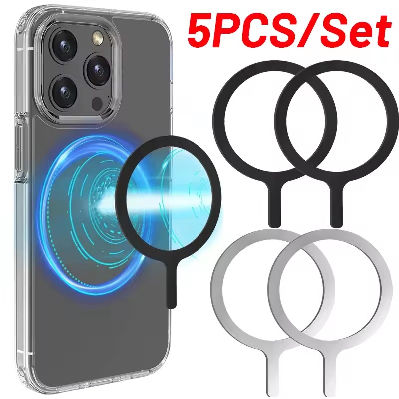 5-1pcs Sticker Ring For Magsaf - đánh giá và giá Wireless Charger